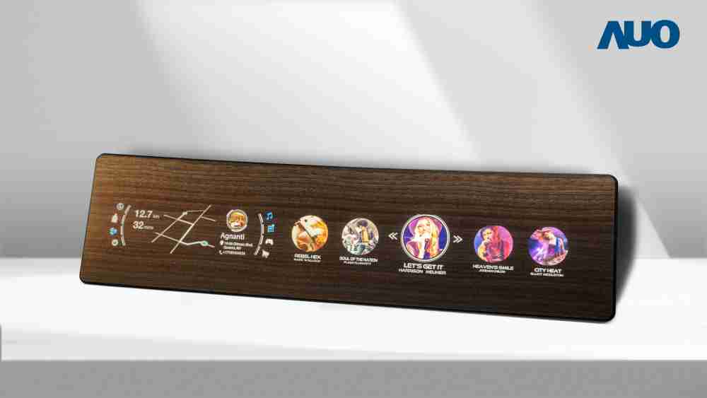 彩神vll研发全球最高穿透度达80%的AmLED木纹显示器，，，可于使用时呈现高亮度、、清晰可见的信息，，，，并在不使用时回归为单纯的饰板，，，，节能兼具美观